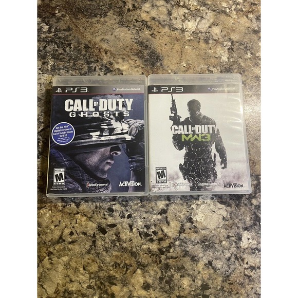 Lot Of 2 PS3 Games Call of Duty: Modern Warfare 3 and Call of Duty Ghosts‎ - Picture 1 of 3